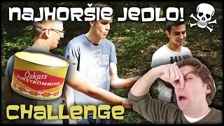 NAJHORŠIE JEDLO NA SVETE SURSTRÖMMING | CHALLENGE