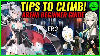 Arena Beginner Guide! Tips to reach Challenger! 🔊 Epic Seven 2022 [Ep 3]