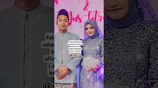 foto pernikahan ustadzah mumpuni bersama ust afivaturrahmania #shorts #mumpuni #viral #pernikahan