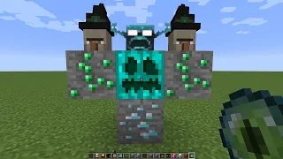 what if you create a WARDEN WITCH BOSS in MINECRAFT
