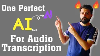 One perfect free AI tool for transcription || Transcribe Interviews ai || audio to text converter