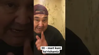 Zokir Ochildiyev - 30 mart kuni Ko'rishamiz