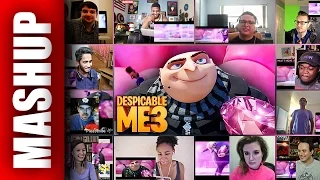 DESPICABLE ME 3 Official Trailer Reactions Mashup