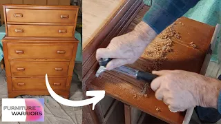 Amazing Restoration of a Vintage Chest of Drawers | DIY Furniture Makeover | Furniture Restoration