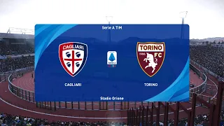 PES 2021 | Cagliari vs Torino - Italy Serie A | 19/02/2021 | 1080p 60FPS
