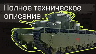 Танк Т-35 Часть 2 (Подробное техническое описание)