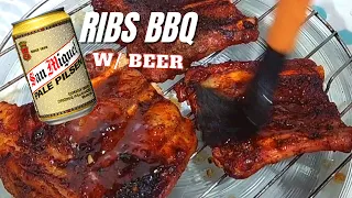 Easiest Pork Ribs Barbecue with Beer in Turbo Broiler! Subukan Sarap na Pang Restaurant! 😍