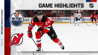 Oilers @ Devils 12/31/21 | NHL Highlights