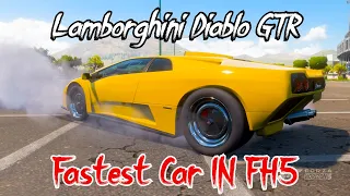 Lamborghini Diablo GTR | Forza Horizon 5 Fastest Car (Drag Tune)