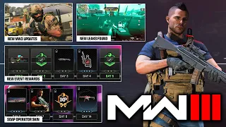 ANOTHER SURPRISE Update just Launched in MW3… New Leaks, Soap Operator & More!