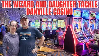 The Wizard & Daughter Tackle Caesar's Casino in Virginia  #casinoslots #caesars