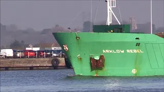 ARKLOW REBEL on route to Northfleet,21/01/2019,Thames Shipping by R.A.S.