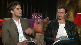 Bill Skarsgard & Landon Liboiron On 'Hemlock Grove', Gay Character Tension