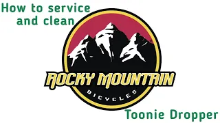 How to service a Rocky Mountain Toonie dropper post