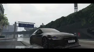 Audi RS7 2020 autumn mood in GTA 5 RP