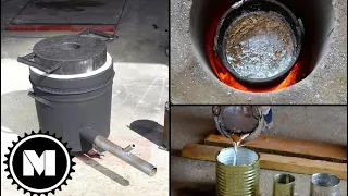 DIY Metal Melting Furnace