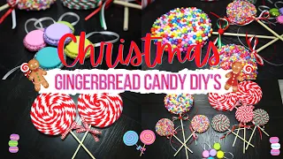 Christmas 2020🎄Gingerbread Candyland DIY's 🍭| Lollipops & Macaroons | Adorable Candy Themed DIY's