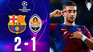 Barcelona vs Shakhtar Donetsk 2-1