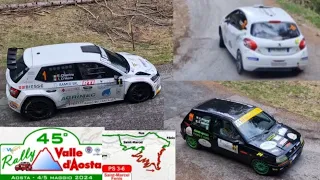 45 ° Rally Valle D ' Aosta PS 3 FENIS (riprese tutte le auto transitate) 5 5 24