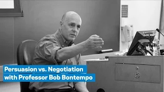 Persuasion vs. Negotiation