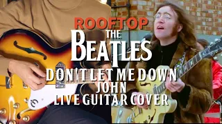 Don't Let Me Down Live (The Beatles Guitar Cover) with Epiphone Casino