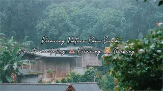 Relaxing Rain Sounds: Nature's Piano Symphony | time to meditating 🧘🏼‍♀️ | Listen before sleep