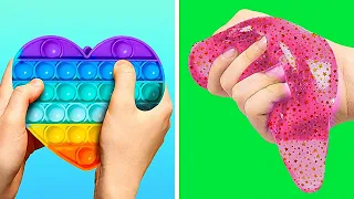 35 Mesmerizing Ideas For Your Relaxation || Cool Tricks With Slime And Kinetic Sand!