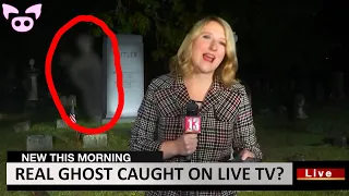 Ghost Caught on Live TV and Other Creepy Videos