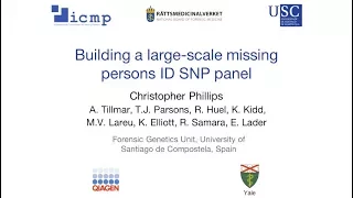 Building a large-scale missing persons ID SNP panel