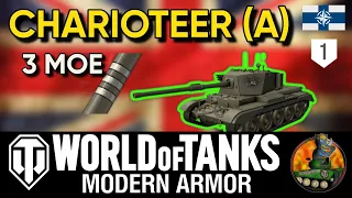 Charioteer (A) II Flexible Tank Destroyer II 3 MOE II WoT Console II War Heroes