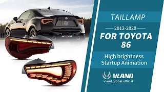 2012-2020 TOYOTA 86 Vland Dual Beam Projector Taillights