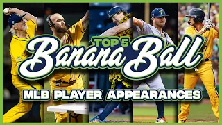 Top 5 MLB Player Appearances of 2022 I Banana Ball