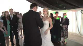 Groom surprises his Bride on their Wedding day and sings Ronan Keating's When You Say Nothing At All