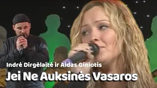 Indrė Dirgėlaitė ir Aidas Giniotis - Jei Ne Auksinės Vasaros (Live Video) • Yra Šalis