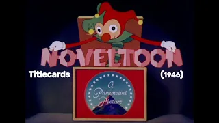 Every Noveltoons Shorts Titlecards (1946)