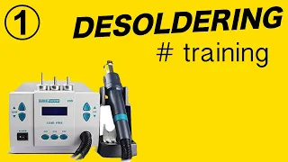 How to Desolder SMD Components ✅ using the Air Station