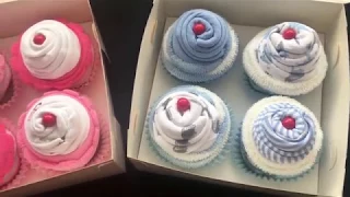 BABY CLOTHING CUPCAKES