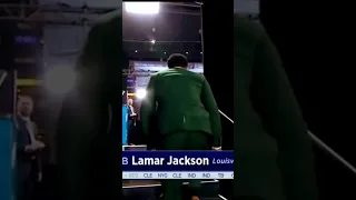 lamar jackson getting drafted