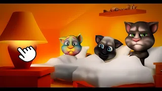 Talking Tom  👀  Zgaszone światła 🍿 Season 1 🍿 Super Toons TV Po Polsku