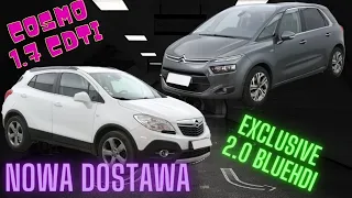 NOWA DOSTAWA | OPEL MOKKA COSMO 1.7 CDTI | CITROEN C4 PICASSO EXCLUSIVE 2.0 BLUEHDI | @pewneafcars