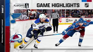 Second Round, Gm 2: Blues @ Avalanche 5/19 | NHL Playoffs 2022