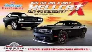 Dream Giveaway - Watch Man Win The Only Hellcat X Muscle Car in the World!