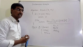 SPACE COMPLEXITY WITH EXAMPLES || PERFORMANCE MEASUREMENT|| ANALYSIS|| DAA