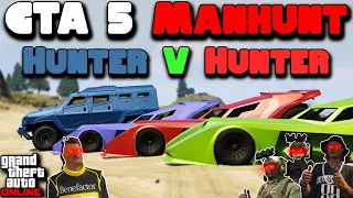 GTA 5 MANHUNT - 3 Vigilantes VS Insurgent ft. @twingoplaysgames @HarmNone & @UncleSlim