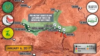 6 января 2017. Военная обстановка в Сирии. Турция усиливает наступление на Эль-Баб. Русский перевод.