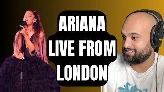 Ariana Grande - Baby I Live From London Reaction - You can hear the growth in her voice! BEAUTIFUL!