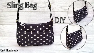 Simple Sling bag Tutorial | DIY Sling Bag Easy