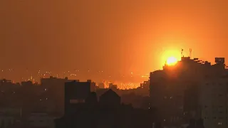 Israel air strikes on Gaza in response to rocket fire | AFP