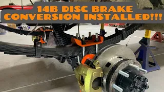 K30 Trail Build, Installing Lugnut4x4 rear disc brake conversion