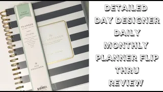 FLIP THRU of $4.99 Day DESIGNER Daily MONTHLY PLANNER | 2020  - 2021 | HOURLY PLANNER